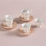 طقم اسبريسو 6 قطع - راقية - 90 مل