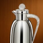 ⁦ترمس 1 لتر فضي ورخام⁩ - الصورة ⁦2⁩