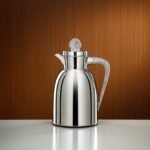 ترمس 1 لتر فضي ورخام