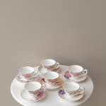 طقم فناجين قهوة 6 قطع - مدغشقر