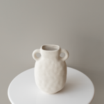 مزهرية سيراميك بيج ديكور مع مقبضين