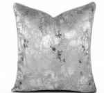 غطاء وسادة ناعم ذو نمط فضي نوردك/ 45*45