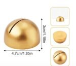 ⁦حاملة كروت خشبي لون ذهبي⁩ - الصورة ⁦2⁩