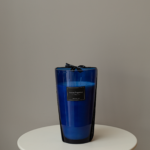 شمعة معطرة - اللون ازرق حجم كبير