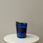 شمعة معطرة - اللون ازرق حجم متوسط
