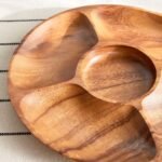 ⁦صحن تقديم خشب - أكاسيا⁩ - الصورة ⁦2⁩