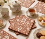 مناديل ورقية 20 قطعة بطراز زهري ريفي