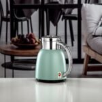 ⁦ترمس سعة 0.35 لتر - معدن، أخضر فاتح⁩ - الصورة ⁦3⁩