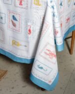 ⁦مفرش طاولة Garope من قماش بولي قطن (خليط بوليستر وقطن) - ملون⁩ - الصورة ⁦3⁩