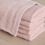 طقم مناشف صغيرة قطن 6 قطع 450 جرام لكل متر مربع - بريز - 30×30 سم - الصورة 2