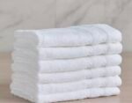 طقم مناشف صغيرة قطن 6 قطع 450 جرام لكل متر مربع - بريز - 30×30 سم