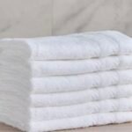 طقم مناشف صغيرة قطن 6 قطع 450 جرام لكل متر مربع - بريز - 30×30 سم