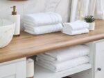 ⁦طقم مناشف صغيرة قطن 6 قطع 450 جرام لكل متر مربع - بريز - 30×30 سم⁩ - الصورة ⁦2⁩