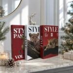 مجموعة 3 كتب ديكورية - STYLE