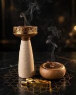 طقم مبخرة 3 قطع الكيب - اللون بيج